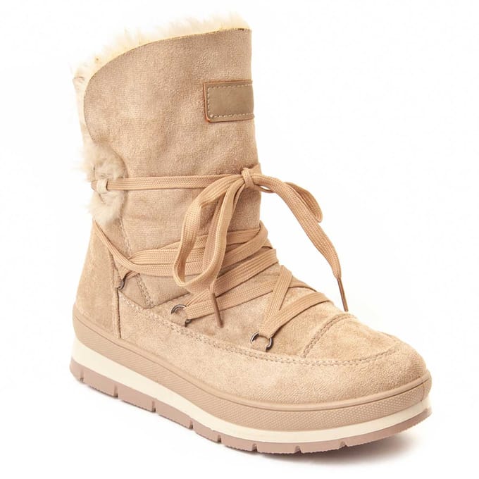 Montevita plateau enkellaars Bottivita56 In beige