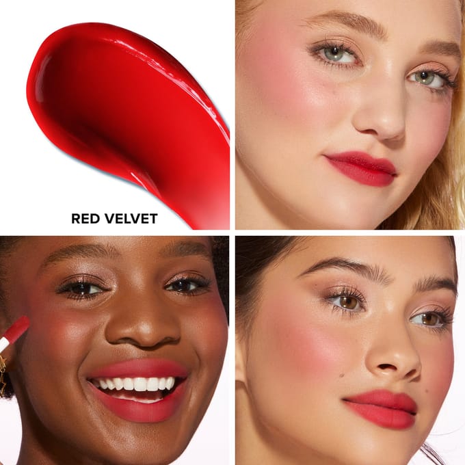Too Faced Cloud Crush Whipped Lip & Cheek Colour 4.3g (Various Shades) - Red Velvet