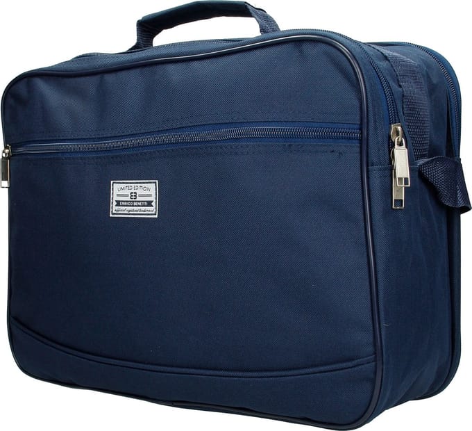 Enrico Benetti Nebraska Schoudertas - Blauw