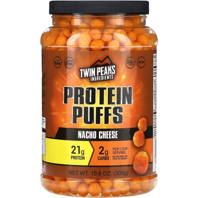 Eiwit Puffs, Nacho Kaas, 300G(10.6oz)