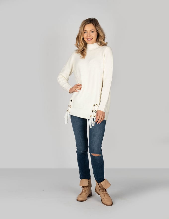 Trussardi Jeans stoppen Vrouw beige