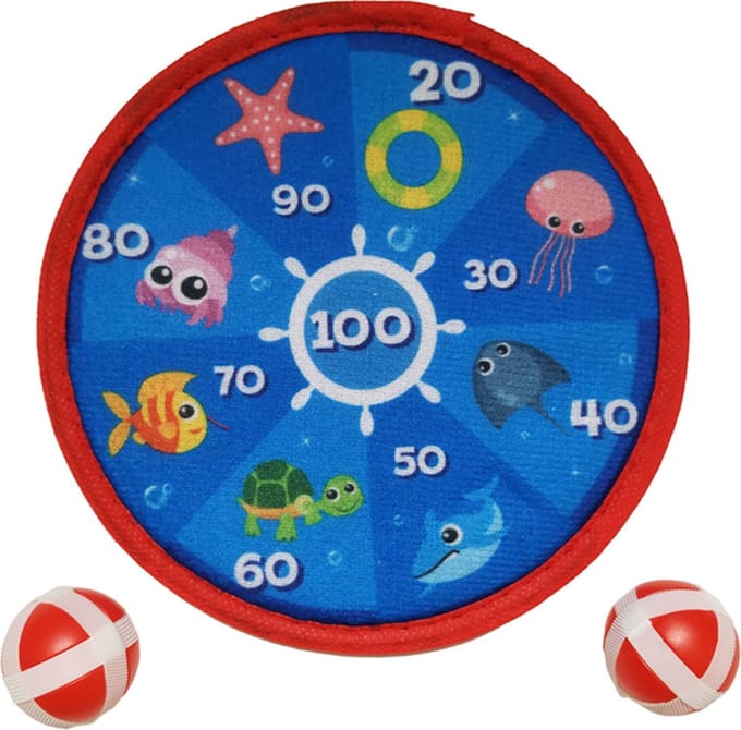 Dartbord Klitteband Klein Onderwaterwereld