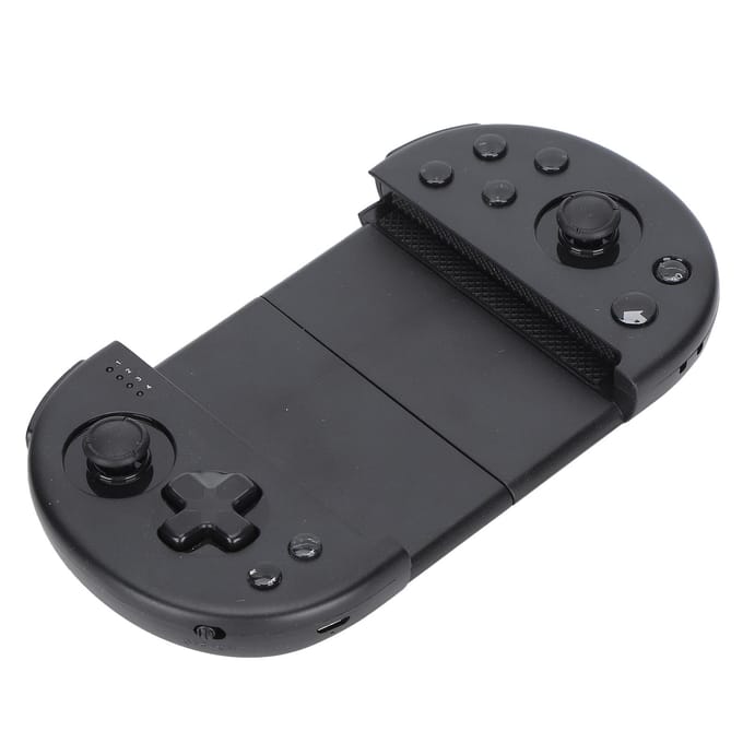 Manette de jeu mobile sans fil Bluetooth 4.0 extensible pour Android et iOS black