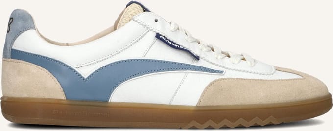 Floris Van Bommel Sfm-10224 De Zaler Sneakers - Leer - Heren - Wit - Maat 46
