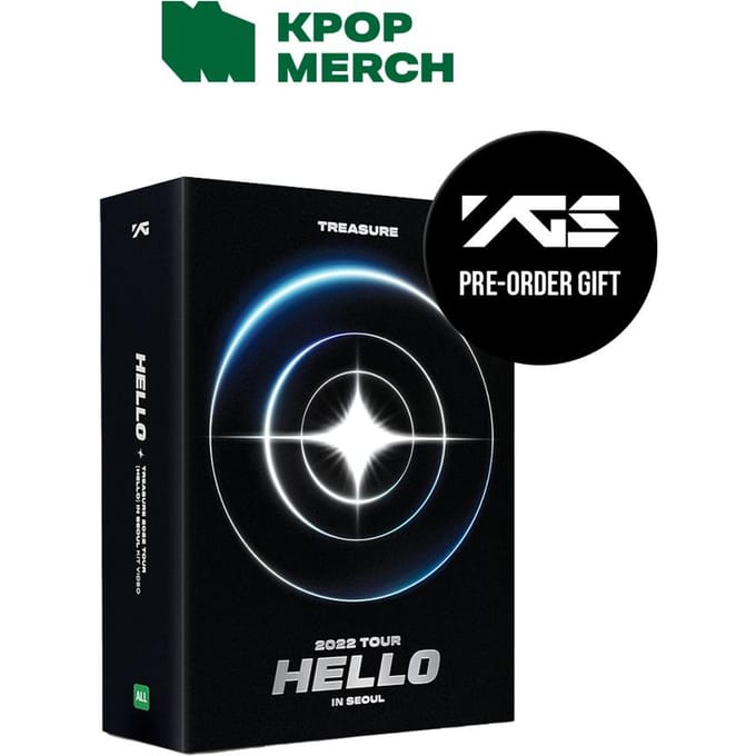 TREASURE - 2022 Tour [HALLO] In SEOUL KiT VIDEO NO POB black