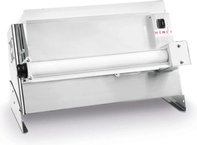 HENDI Elektrische deegroller – instelbare dikte en diameter – voetpedaal – 500 mm