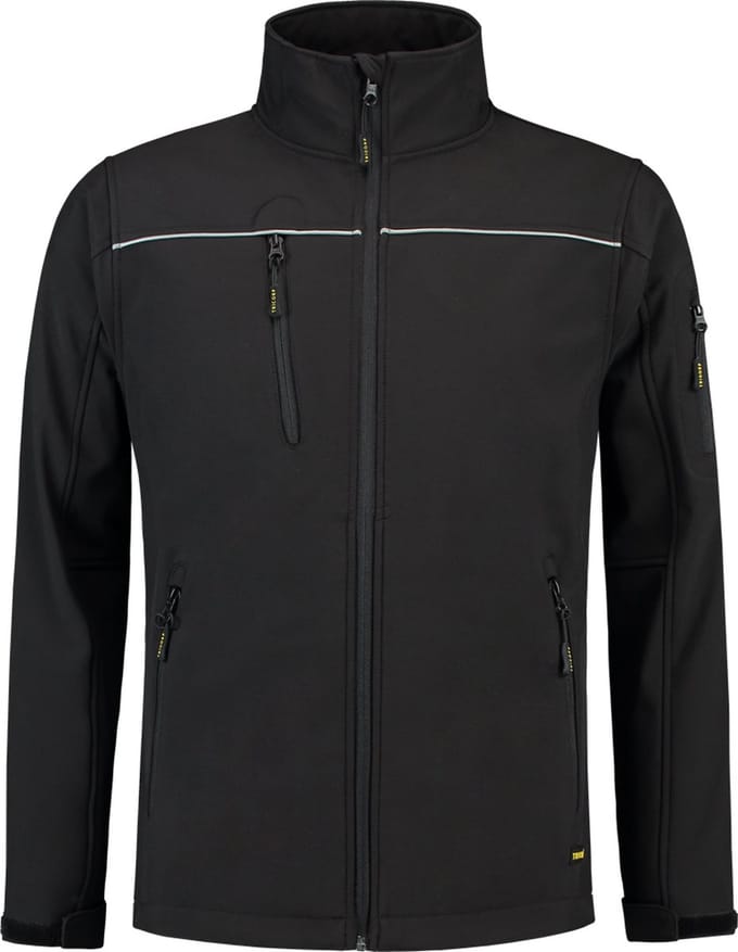 Tricorp 402006 Softshell Luxe - Zwart - 6XL