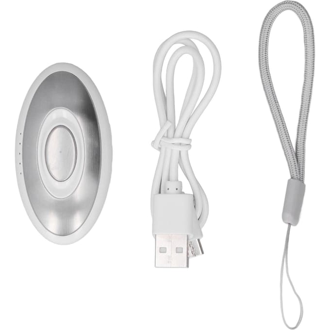 Microstroom Slaaphulpmiddel Verlicht Angst USB Oplaadbaar Handheld Snel Slaap Instrument white