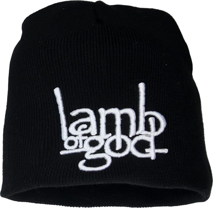Lamb Of God Logo Beanie Muts - Officiële Merchandise