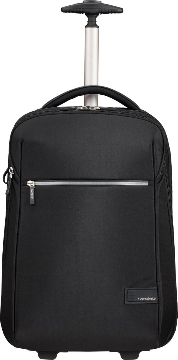 Samsonite Laptoptrolley - Litepoint Backpack op wielen 17.3 inch (Handbagage) - Black