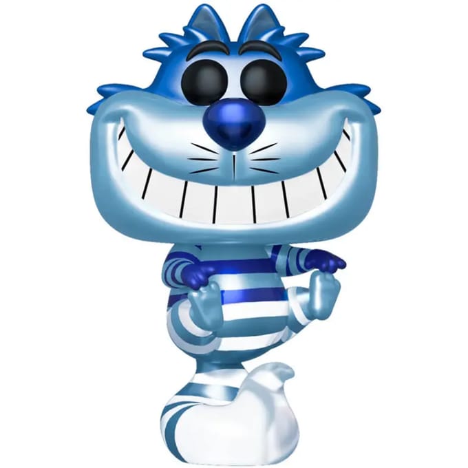 Pop! Disney: Make-A-Wish - Cheshire Cat Metallic Blue FUNKO