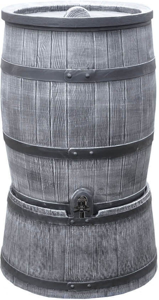 Roto - Regentonset Roto 140 Liter + Voet - Grijs