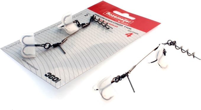 Rozemeijer - 2 x Shallow Screw Stinger 11 cm - Dubbele dreggen #4