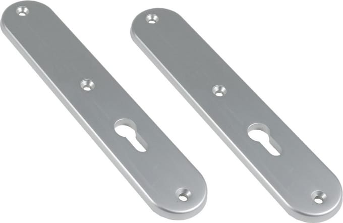 Ami 215446 Langschild aluminium 250/50/1/8