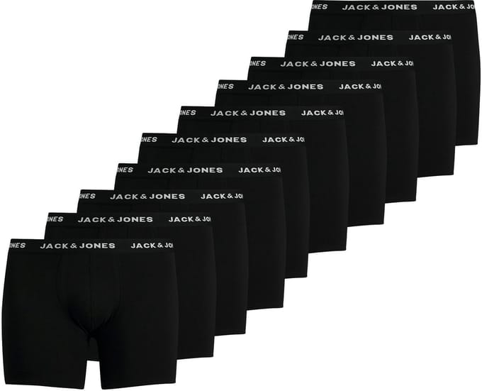 Jack&Jones Boxershorts JACHUEY TRUNKS PLUS 10 PACK Set van 10