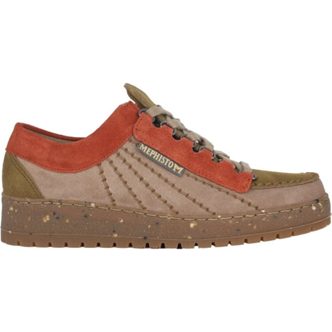 Mephisto Rainbow - heren veterschoen - Taupe - maat 40.5 (EU) 7 (UK)