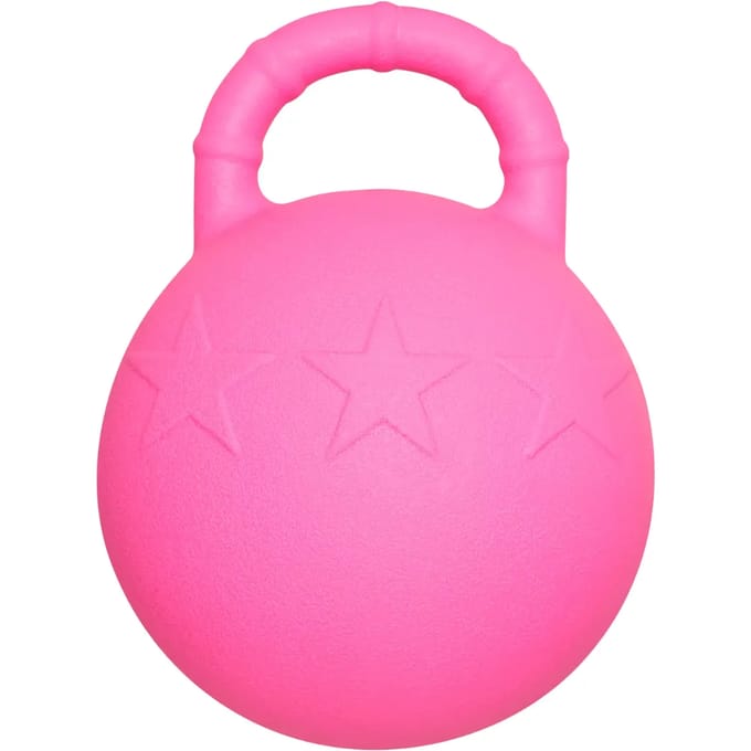 Imperial Riding - Paardenbal met Handvat - Roze