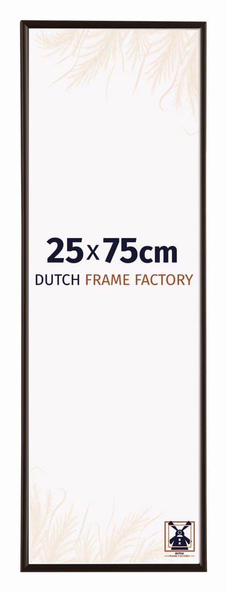 Fotolijst 25x75 cm - Kunststof - Antraciet - Easy