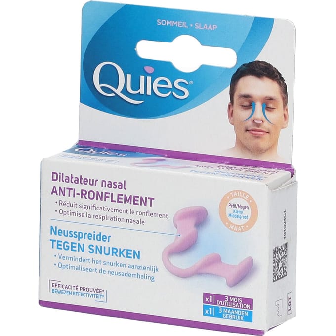 Anti-snurk neusdilatator, maat small, Quies