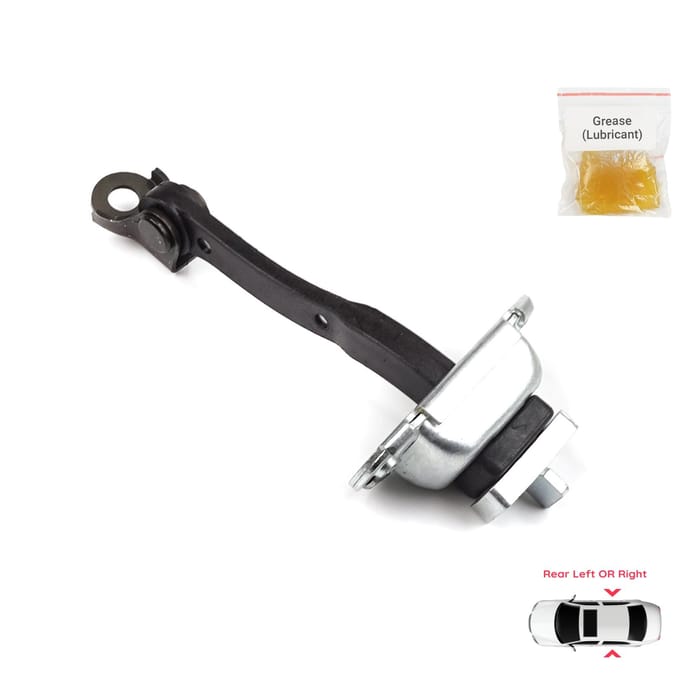 BDP1366 Butée de porte arrière Vérin de retenue Sangle de limitation pour Toyota Yaris Echo Verso FunCargo Vitz Platz MK1 P1 P2 2003-2005 Facelift