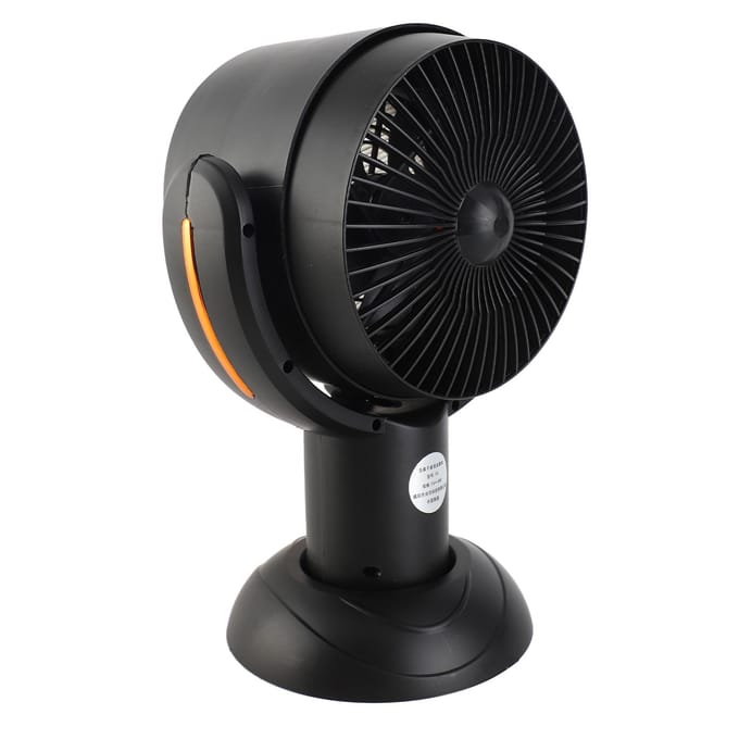 Desktop afzuigkap, 2 snelheden, negatieve ionen, USB-aangedreven, draagbare keukenventilator voor appartementen, 5V black