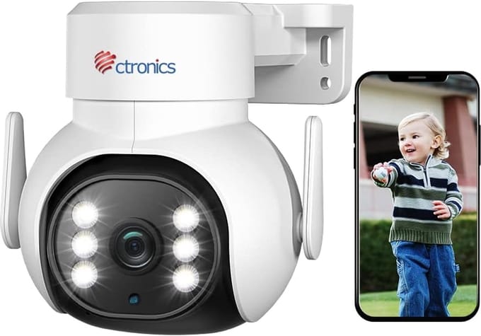 Buitencamera Wifi met Bewegingssensor en Nachtzicht