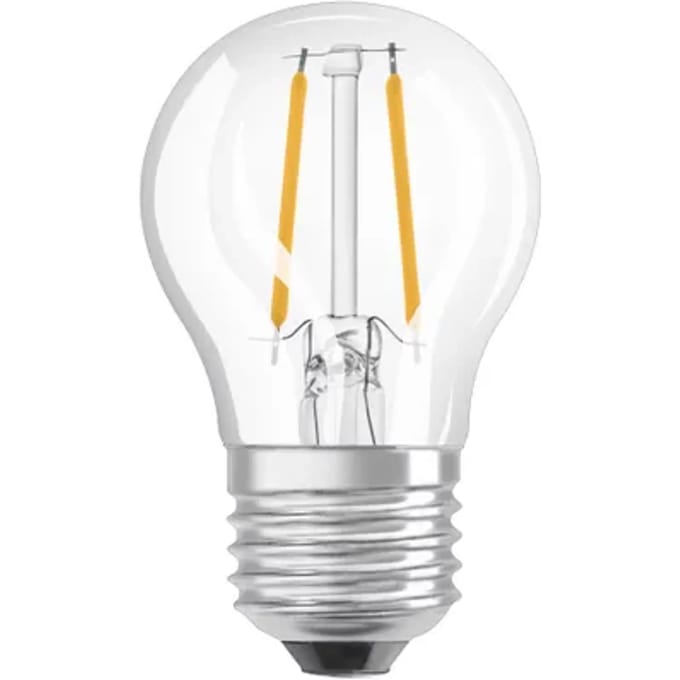 Osram Ledfilamentlamp Peertje Retrofit - D4,5cm - Warm Wit - E27 - 2,5w