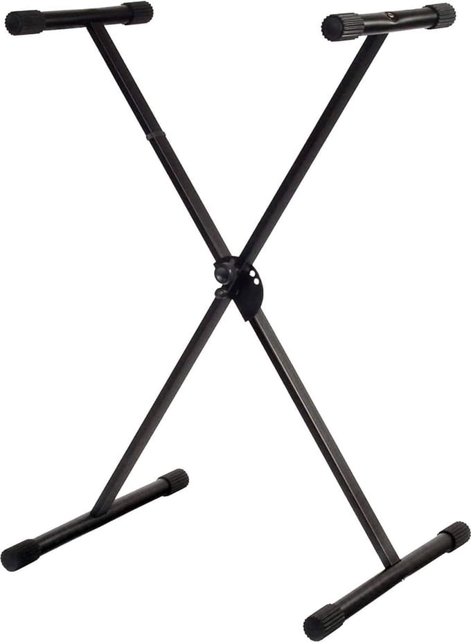 keyboard stand / piano stand - Frame Adjustable Keyboard Stand - verstevigde toetsenbordstandaard verstelbaar