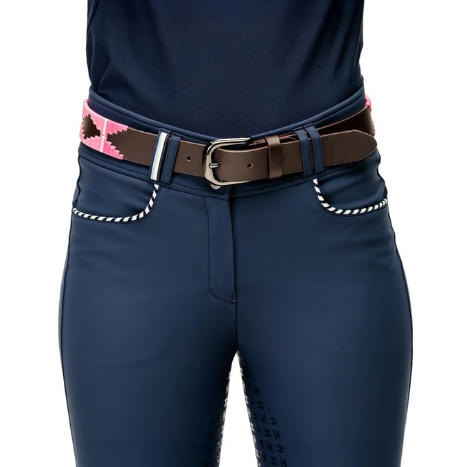 Leren damesriem Horseware Newmarket Polo