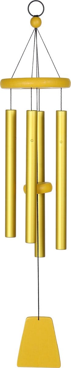Unicolor Windgong Geel - UNC24YW - 60 cm