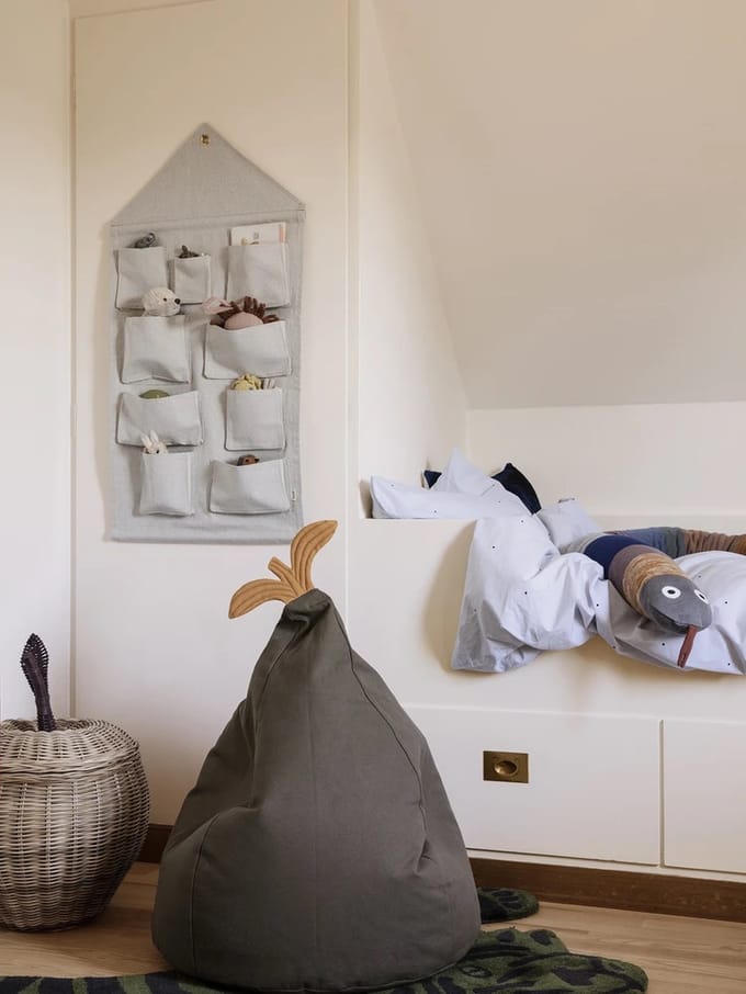Ferm Living Zitzak Peer - bruin