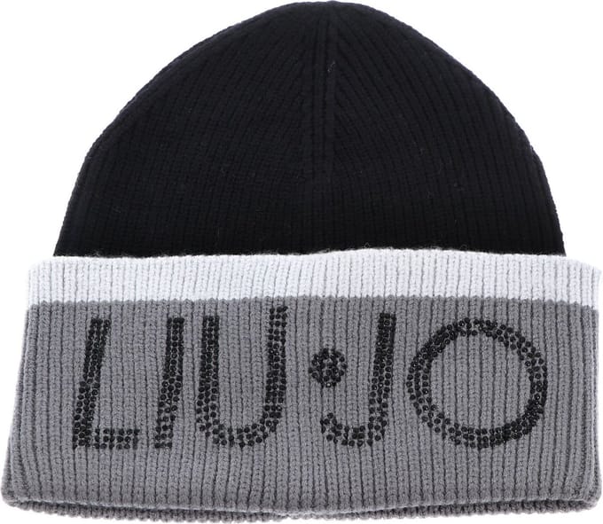 LIU JO Dop Cappello C / Block Strass Hat Nero Veelkleurig