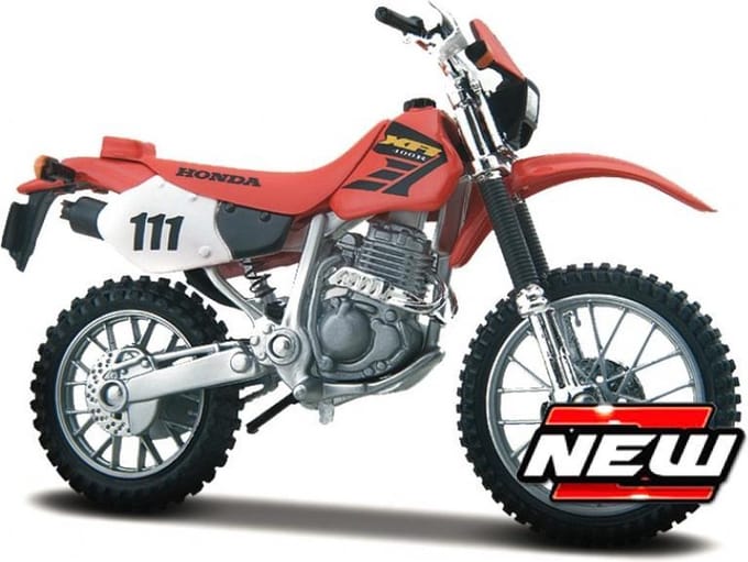 Maisto HONDA XR400R rood schaalmodel 1:18