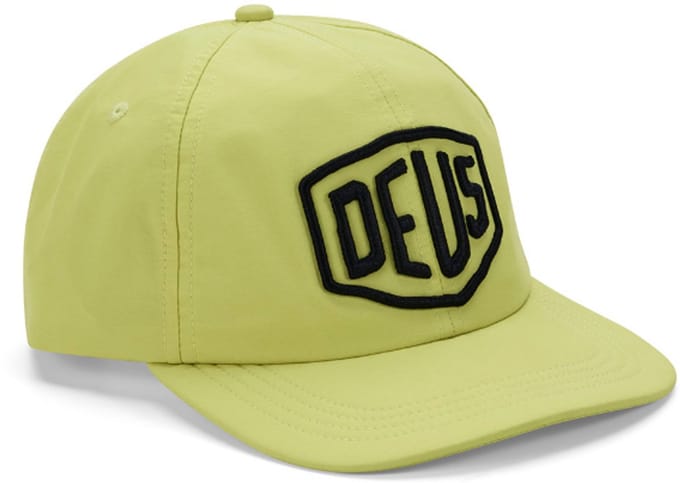 DEUS Shield Nylon cap - Canary Yellow