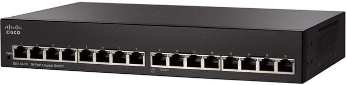 Onbeheerde Gigabit Switch met 16 Poorten - Plug & Play Netwerk Uitbreiding