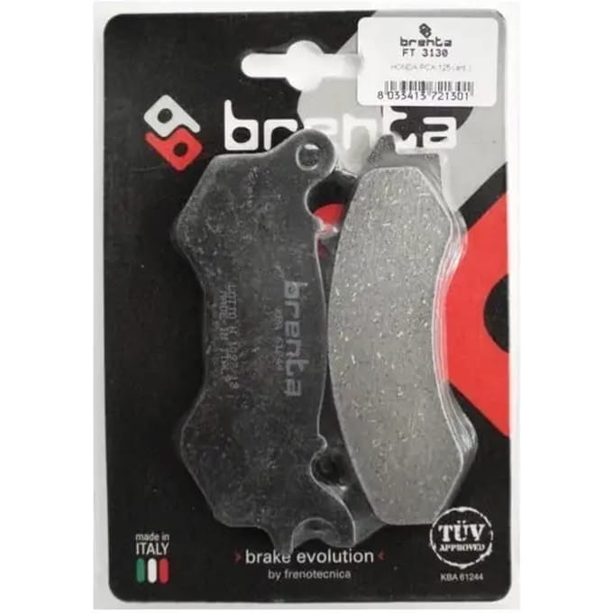 Organische motorfiets remblok Brenta
