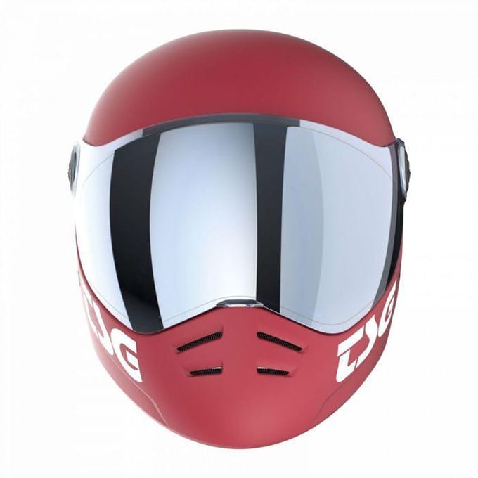 Casque de skate - TSG - Pass 2.0 - Polycarbonate - Mousse EPS - Ventilation efficace XXL rouge
