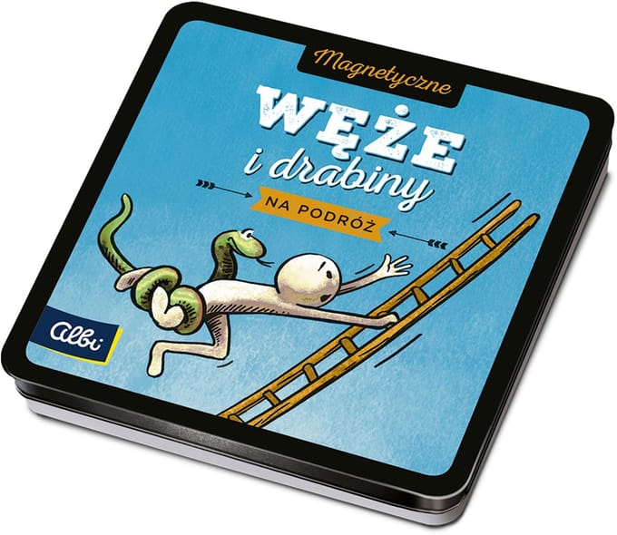 Magnetyczna gra na podróż Węże i drabiny