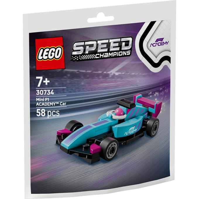 LEGO 30734 Bags Speed Champions Mini F1 ACADEMY  auto