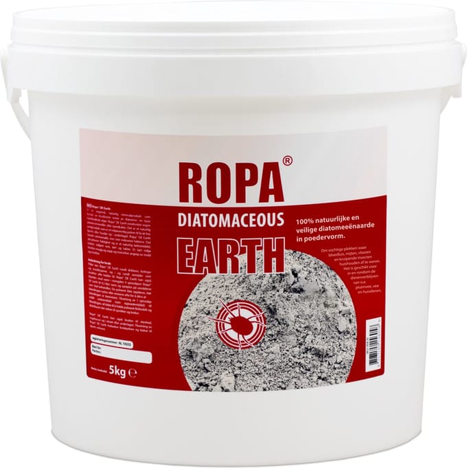 Ropa Diatomeeënaarde 10L (5kg) poeder - kippen