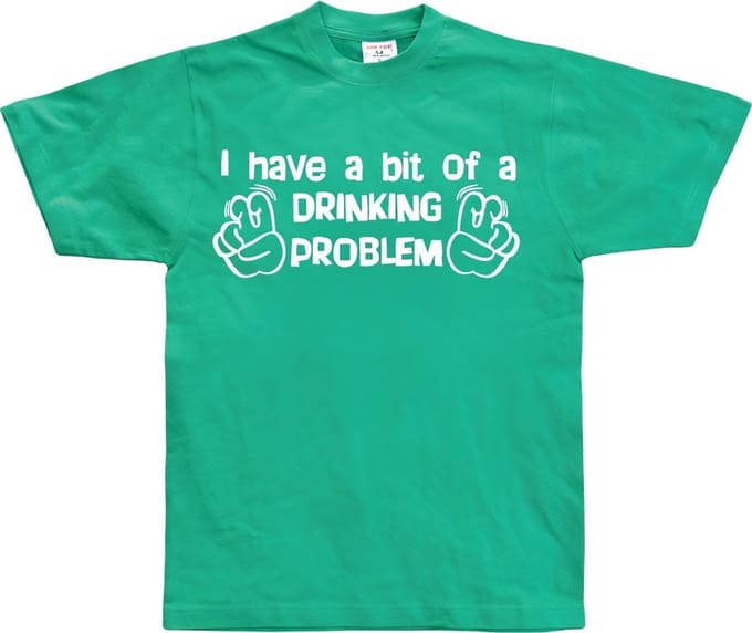 Hybris Ik heb een Bit -drinkprobleem Groen