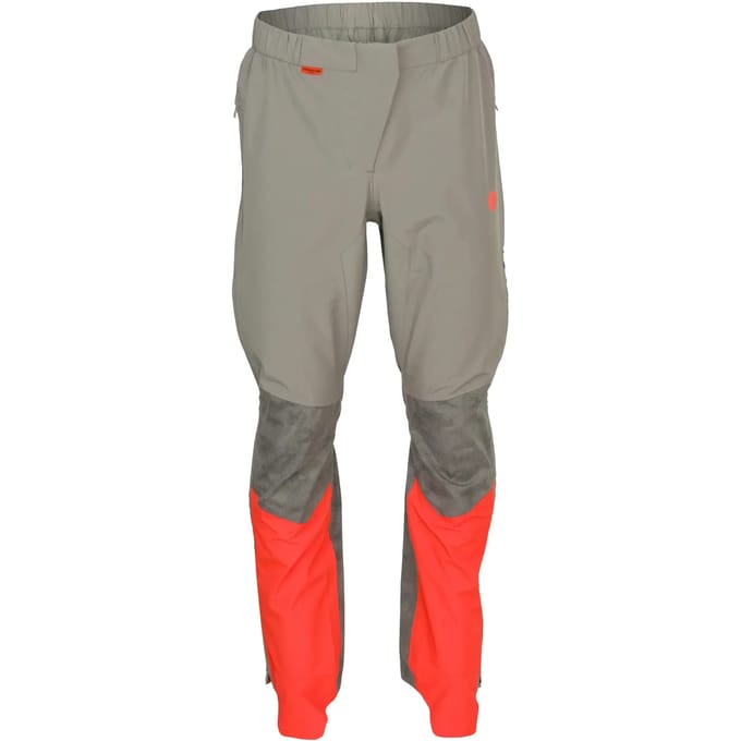 AGU Tech Commuter - Regenbroek Heren - Fietsregenbroek - Hi-vis Neon - Poray 10.000 Waterdicht - Ademend - Verstevigd Zitvlak - Reflecterende Print - M