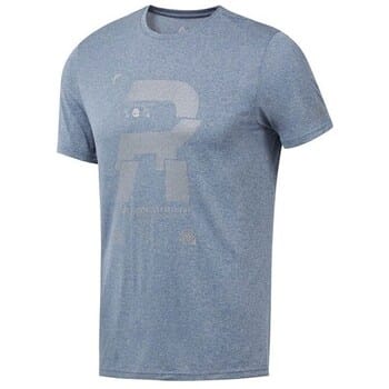 T-shirt Korte Mouw Reebok Sport Reflective Tee