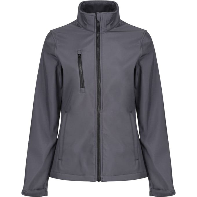 Regatta Dames/dames Ablaze 3-lagige Membraan Soft Shell Jacket (Afdichting Grijs/Zwart)