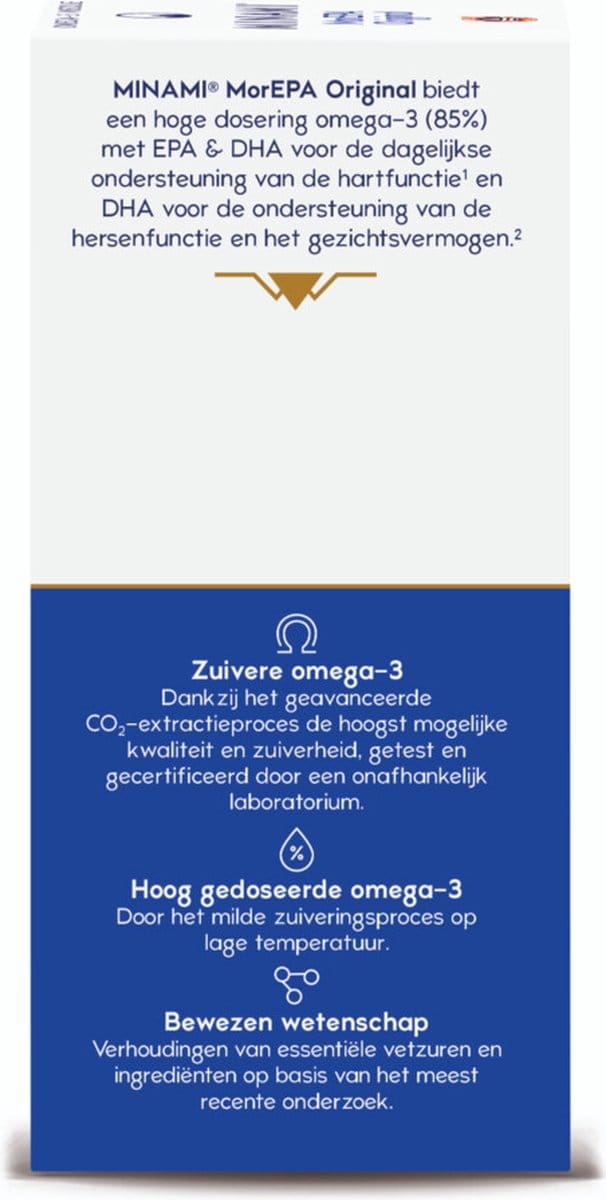 Minami MorEpa Original - 2 x 60 softgels - Voordeelverpakking