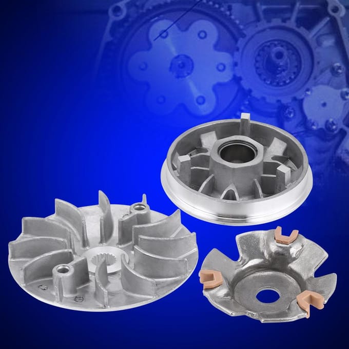 Complete Motorfiets Koppeling Assemblage Variator Assemblage Kit voor GY6 Scooter Roller 125cc 150cc 157QMJ