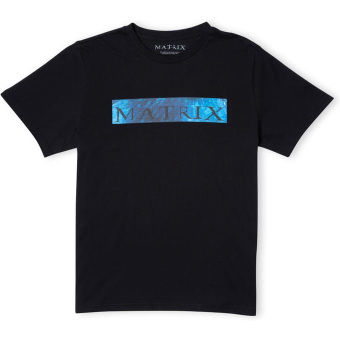The Matrix Code Men's T-Shirt - Zwart - S