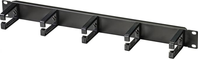 Renkforce RF-4755508 482.6 mm 19 inch Kabelgeleiding voor patchkast Zwart
