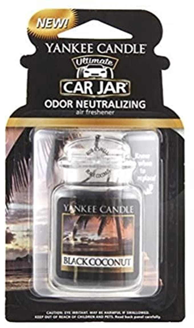 Auto Luchtverfrisser Jar Ultimate – Black Coconut Geur