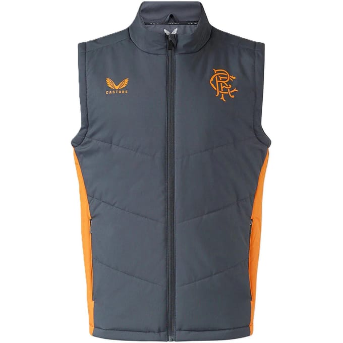 Castore Heren Rangers FC Gilet (Ware Rode)